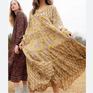 Anthropologie Maelu Designs Willow Maxi Dress. Size XS